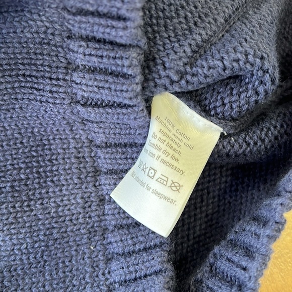 Janie and jack cowl neck cardigan grandpa sweater - Picture 4 of 5